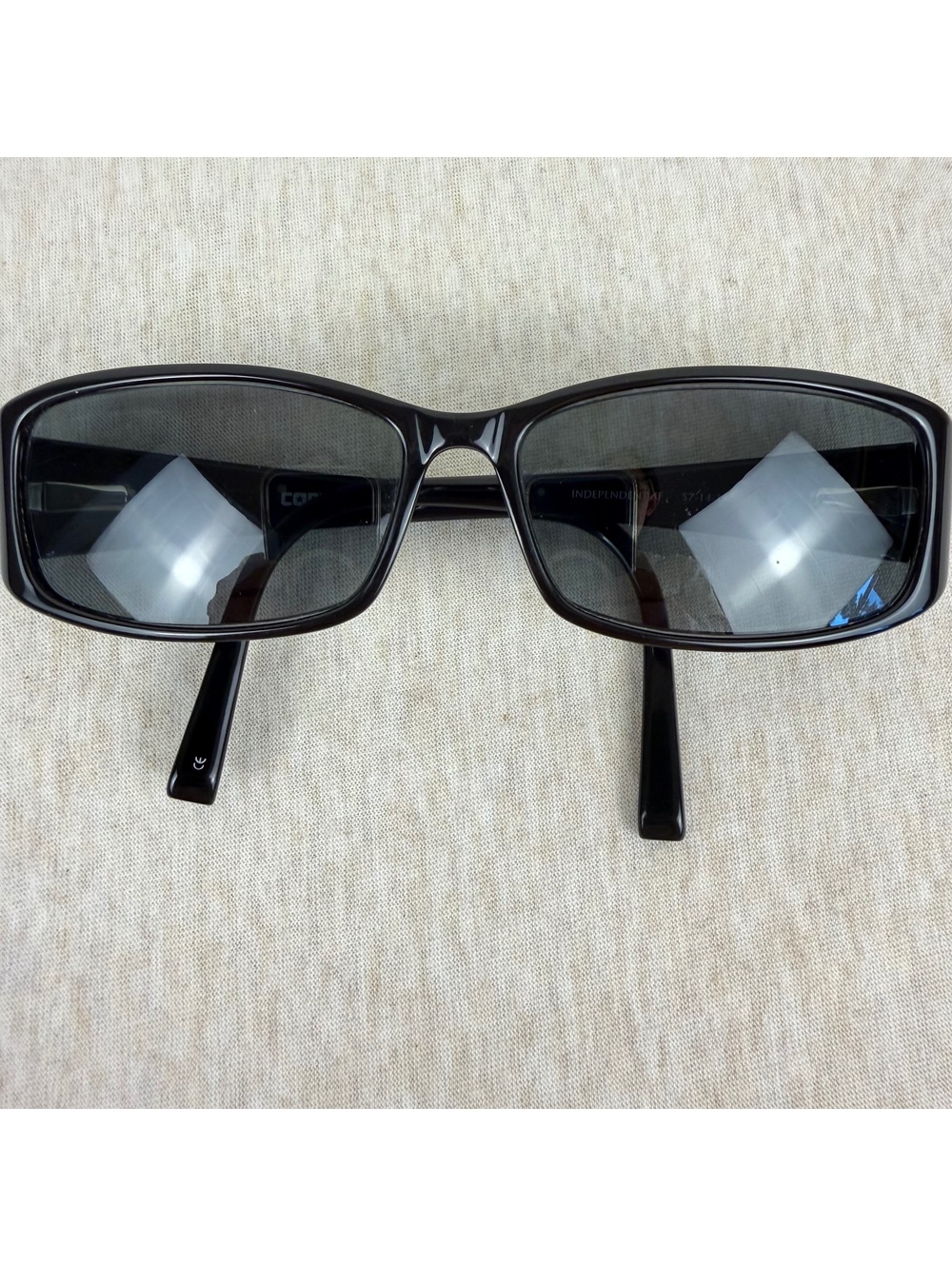 Converse Independent AF Black Rectangle Eyeglass Frames 57-14-140 Rx